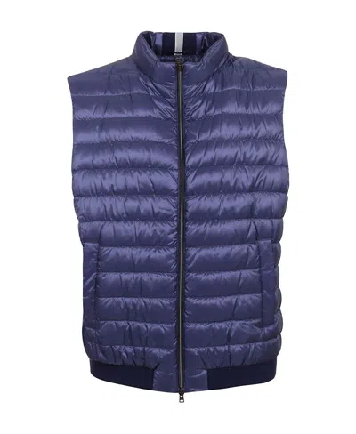 HERNO QUILTED SLEEVELESS DOWN JACKET