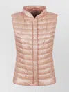 Herno Quilted Sleeveless Lightweight High Collar Jacket