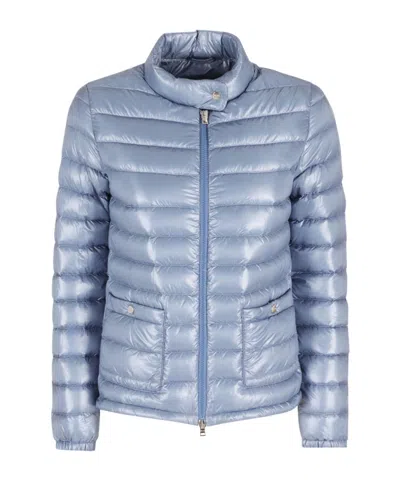 HERNO QUILTED STAND-UP COLLAR DOWN JACKET