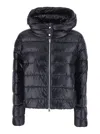 Herno Quilted Technical Down Jacket In Black