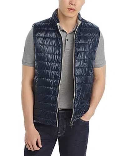 Herno Quilted Vest In Blue