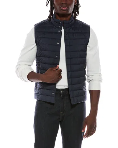 Herno Quilted Vest In Blue