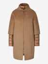 HERNO HERNO QUILTED WOOL COAT