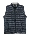 Herno Reversible Quilted Sleeveless Jacket With High Collar In Black