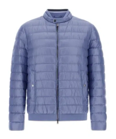 HERNO QUILTED ZIP-FRONT JACKET