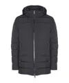 Herno Gore Windstopper Laminar Parka In Black