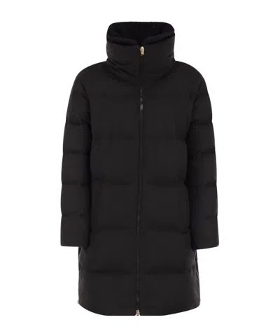 HERNO HERNO CASHMERE-SILK DOWN JACKET
