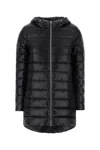 Herno Black Nylon Down Jacket