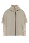 Herno Powder Color Clothing Jackets In Gray
