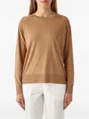 Herno Raglan-sleeve Button-slit T-shirt In Brown