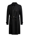 Herno Rain Collection Man Overcoat & Trench Coat Black Size 46 Cotton, Polyamide In Black