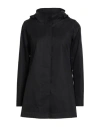 Herno Rain Collection Woman Jacket Black Size 10 Cotton In Black