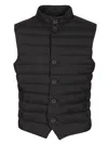 Herno Rain Proof Vest Duvets And Padded Items Blue