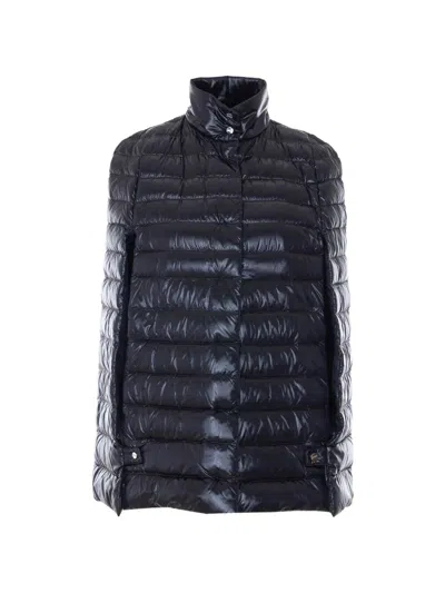 Herno Raincoat Cape In Multi