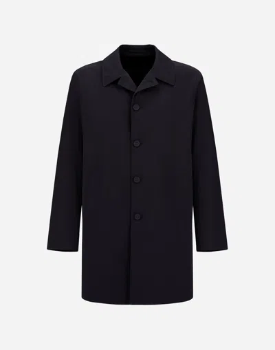 Herno Raincoat In Dean In Blue