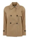 Herno Raincoat In Dean In Camel