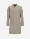 Herno Raincoat In Dean In Dove Grey
