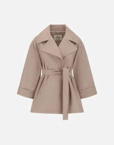 Herno Raincoat In Dean In Neutral