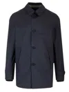 Herno Gore-tex Paclite Laminar Raincoat In Blue