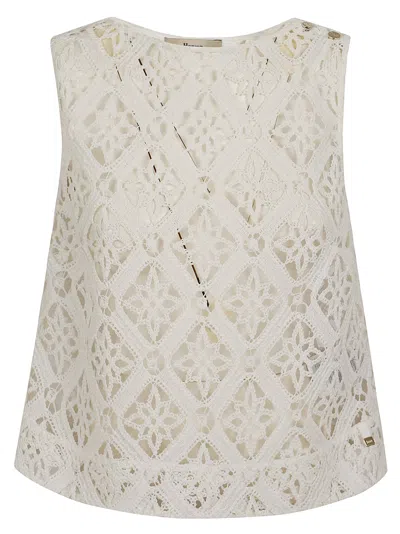 Herno Regular Fit Chic Shirt For Women In White