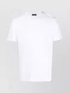 Herno Regular Fit Short Sleeve Crew Neck T-shirt In White