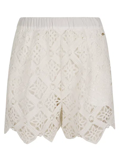 Herno Regular Fit Trousers For Women In White