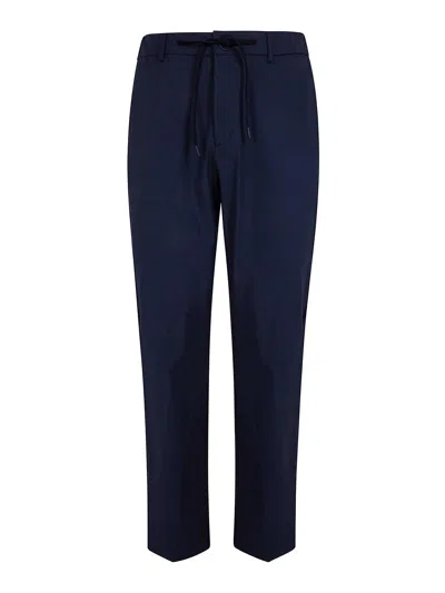 Herno Regular Trousers In Blue