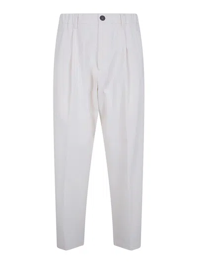 Herno Regular Trousers In White