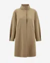 Herno First-act Pef ハイネックコート In Brown