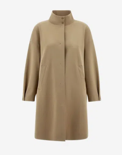 HERNO HERNO RELAXED FIT TECHNICAL COAT