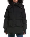 Herno Women Double-layer Down Jacket With Hood In Black