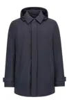 Herno Laminar Carcoat In 2 Layers Gore-tex In Blue