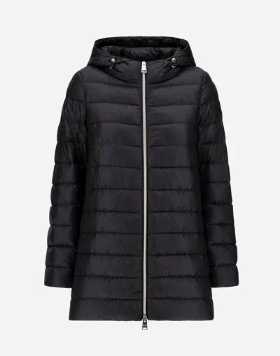 HERNO RESORT A-SHAPE JACKET IN NYLON ULTRALIGHT