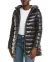 Herno Resort A-shape Down Jacket In Black