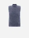 Herno Resort Waistcoat In Nevegal In Air Force Blue