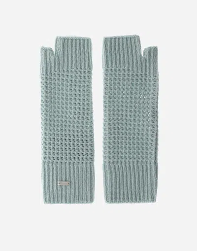 Herno インフィニティ カットアウト Resort アームウォーマー In Aquamarine