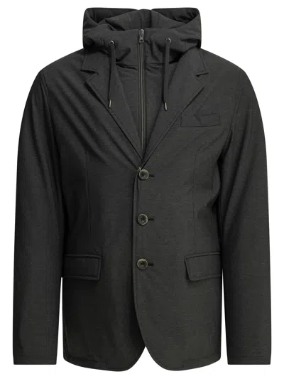 Herno "resort" Blazer In Gray