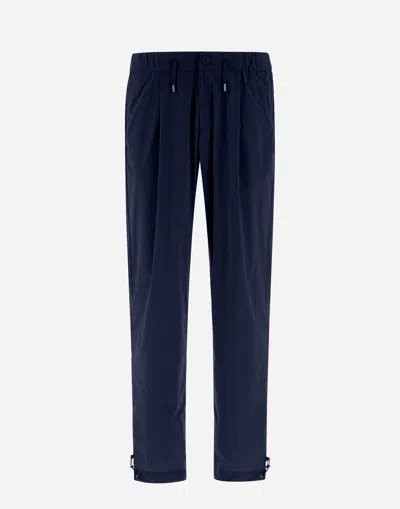 HERNO RESORT LIGHT STRETCH NYLON TROUSERS