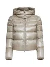Herno Resort Bomber Cropped In Sand