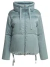 Herno "resort" Bomber Jacket In Blue