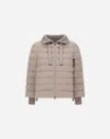 Herno Resort Cape In Lucent Cashmere Wool