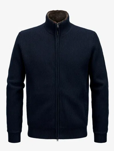 Herno Resort Cardigan In Blue