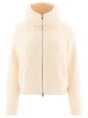 Herno Resort Cardigan In Infinity In Neutral