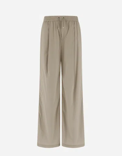 HERNO RESORT TROUSERS IN LIGHT NYLON STRETCH