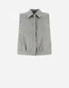 Herno Resort Blouse In New Lino In Chantilly