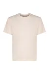 Herno Resort T-shirt In Soft Wool Jersey In White