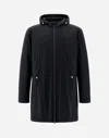 Herno Resort Parka In Ponente In Blue