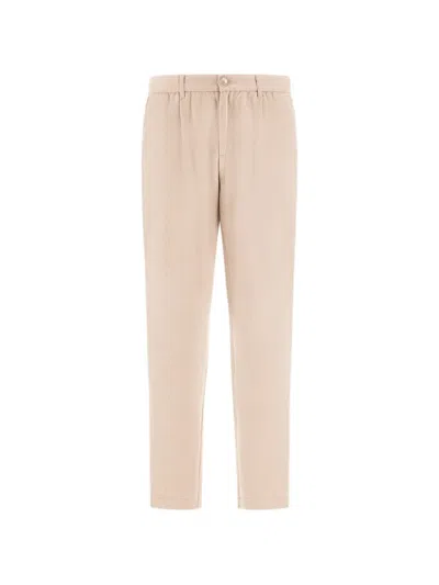 Herno Resort Darted Trousers In Nude