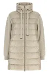 Herno 'resort' Down Jacket In Beige