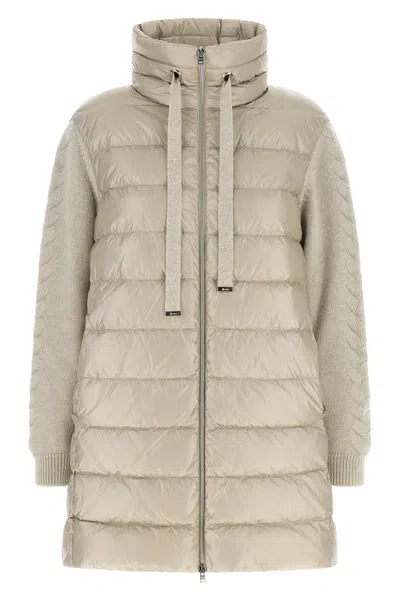 Herno 'resort' Down Jacket In Beige